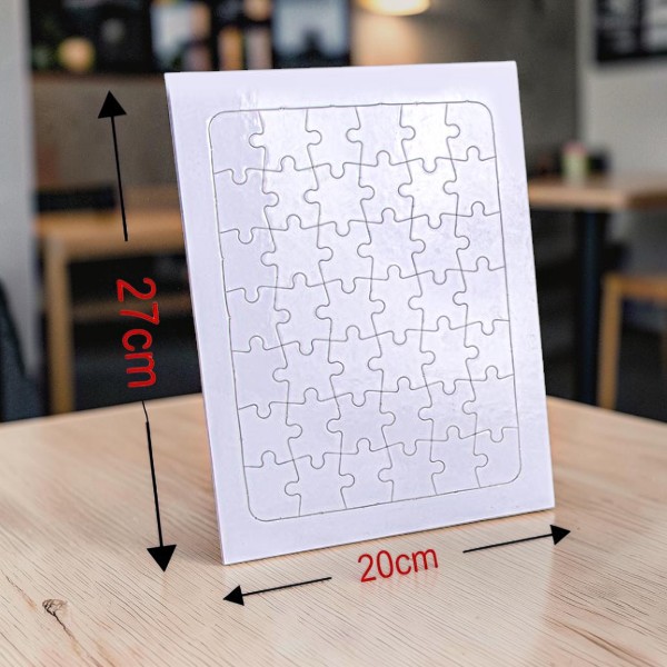 Kişiye Özel Baskılı 42 Parça A4 Puzzle görsel