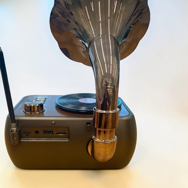 Everton Rt-704 Gramofon Görünümlü Nostaljik Retro Radyo görsel