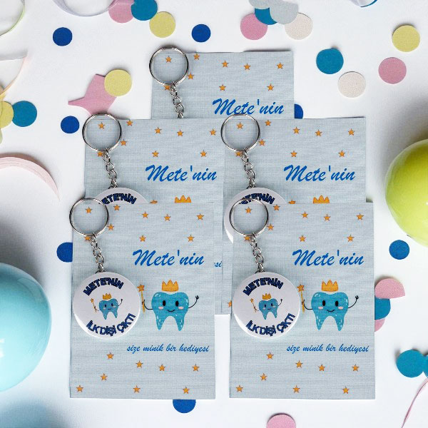 Diş Partisine Özel Anahtarlık