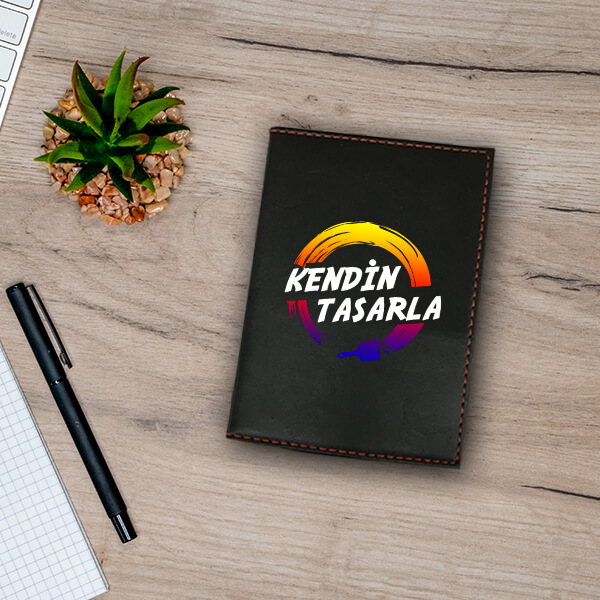 Kişiye Özel Termo Deri Siyah Ruhsat Kabı - Görsel 1