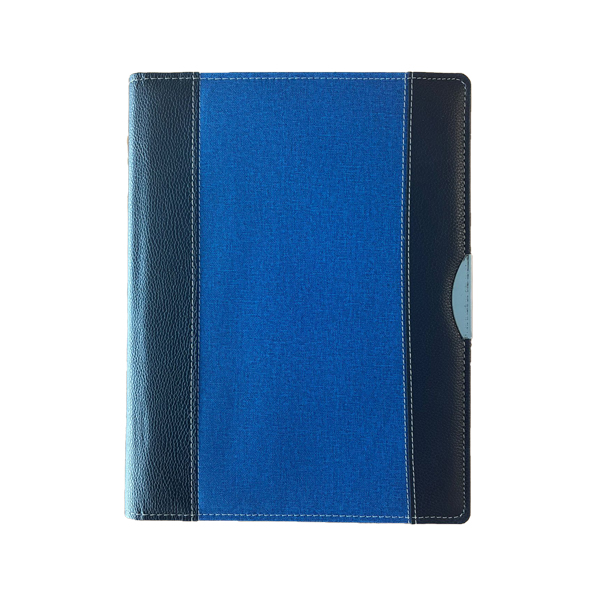 Kişiye Özel Baskılı Hesap Makinalı Mavi Sekreterlik - Görsel 1