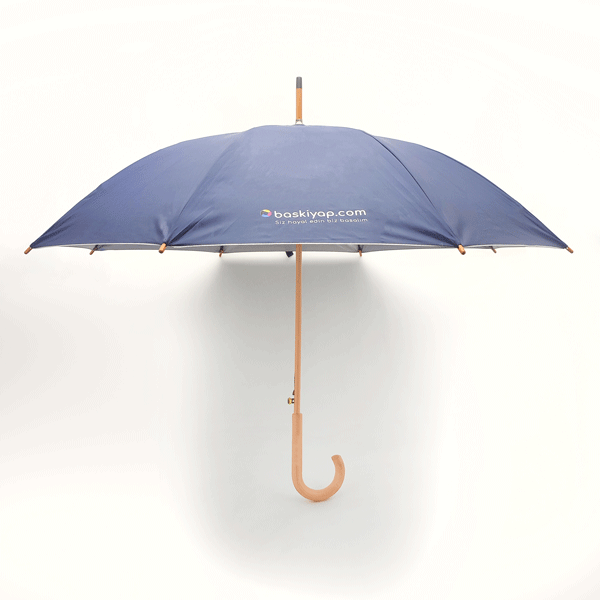 Kişiye Özel Lacivert Baston Şemsiye görsel