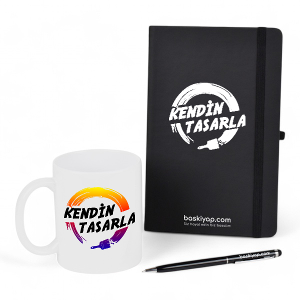 Kupa Bardak Ajanda Kalem Set