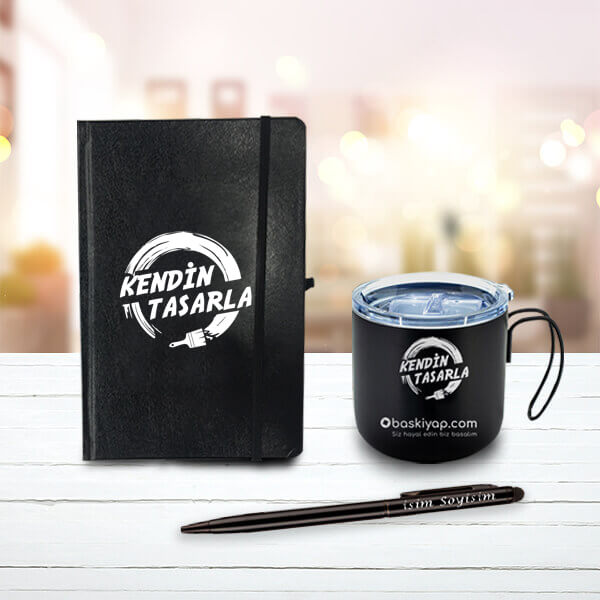 Ajanda Termos Bardak Kalem Set