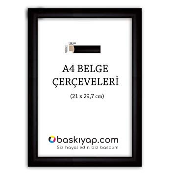 A4 Sertifika Çerçevesi 22 MM