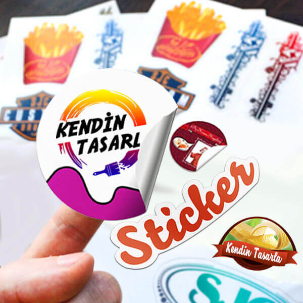 Kendin Tasarla Sticker