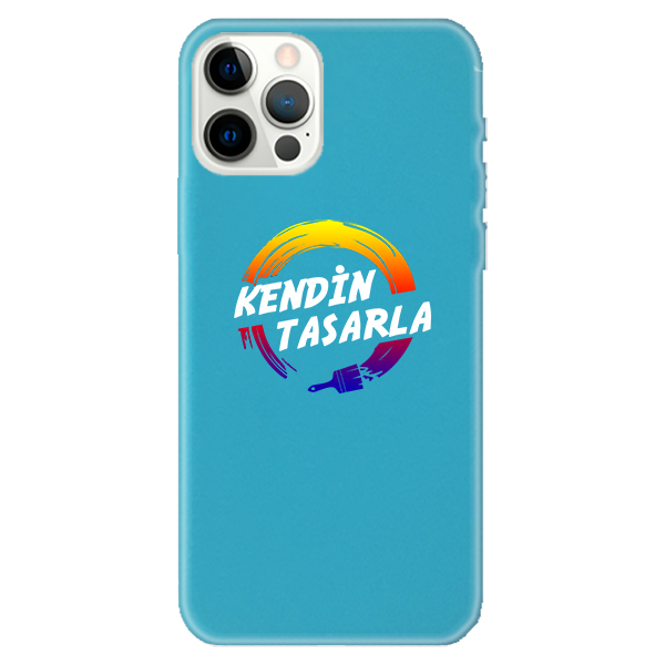 Kendin Tasarla Iphone 12 Pro Max Mavi Kılıf görsel