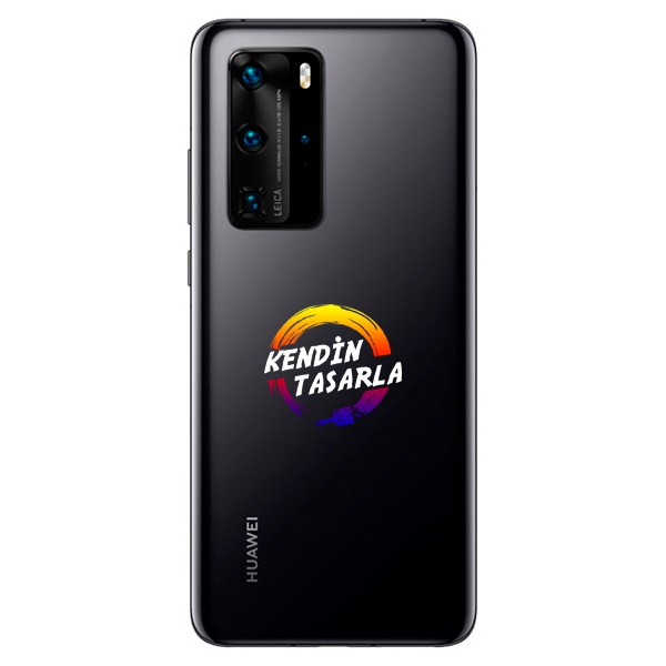 Kendin Tasarla Şeffaf Huawei P40 Telefon Kılıfı görsel