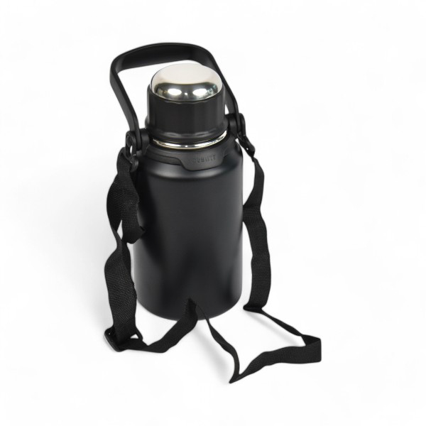 Paslanmaz Çelik Siyah İsme Özel Termos 500 Ml