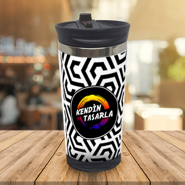 Kendin Tasarla Çelik Termos 480 Ml
