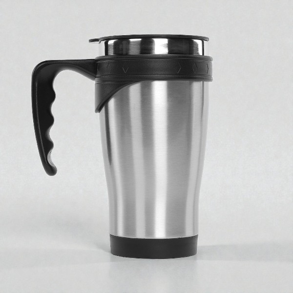 S-Link Gümüş 470Ml Paslanmaz Çelik Kupa