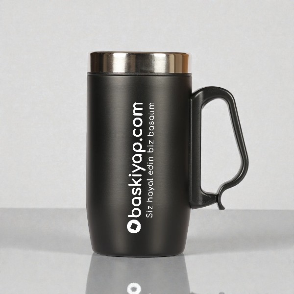 İsme Özel Mat Çelik Termos Bardak görsel