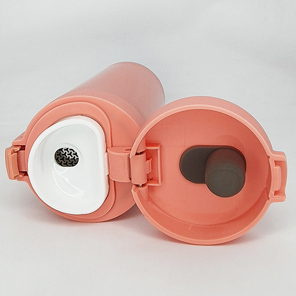 Vakumlu Premium Pembe Çelik Termos 380Ml