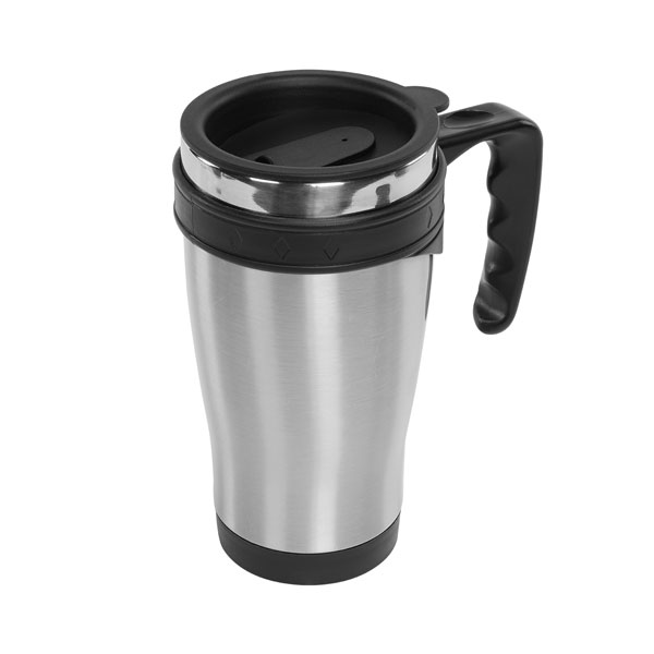 S-Link Gümüş 470Ml Paslanmaz Çelik Kupa görsel