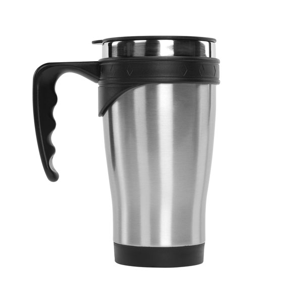 S-Link Gümüş 470Ml Paslanmaz Çelik Kupa görsel