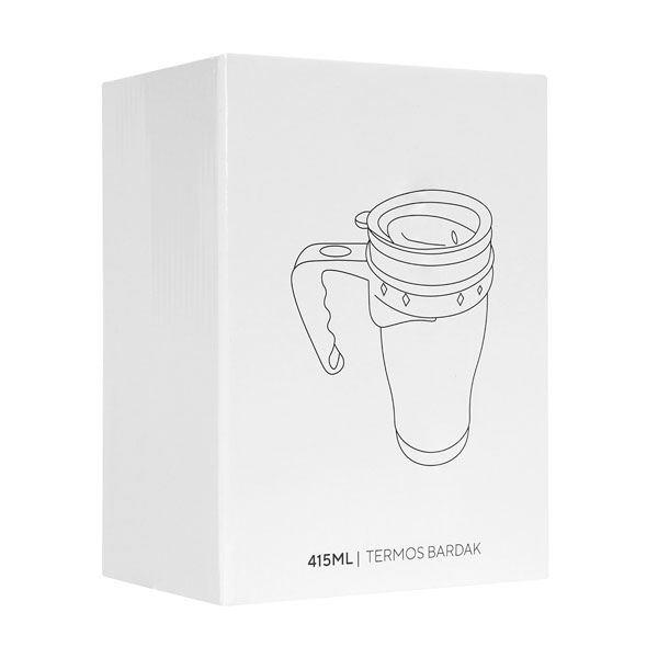 S-Link Gümüş 470Ml Paslanmaz Çelik Kupa görsel