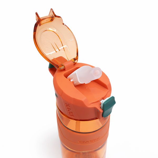 Kişiye Özel Baskılı 650 Ml Su Şişesi Turuncu görsel