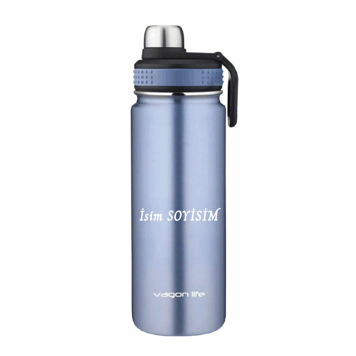 Vagonlife Paslanmaz Çelik Matara Mavi 1877