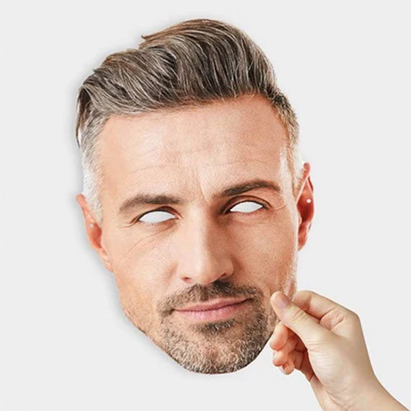 Kişiye Özel Fotoğraf Baskılı Yüz Maskesi