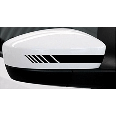 Yan Ayna Şerit Sticker - Görsel 1