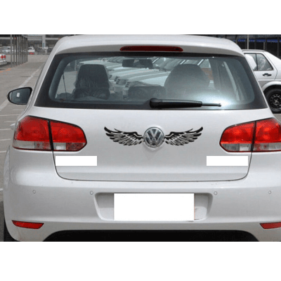 Melek Kanatları Araç Sticker - Görsel 1