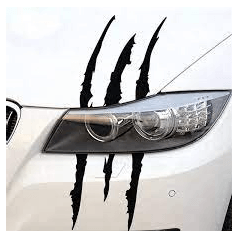 Pençe Far Sticker - Görsel 1