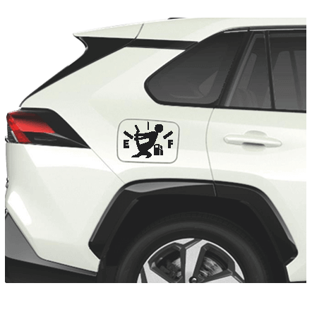 Yakıt Deposu Sticker - Görsel 1