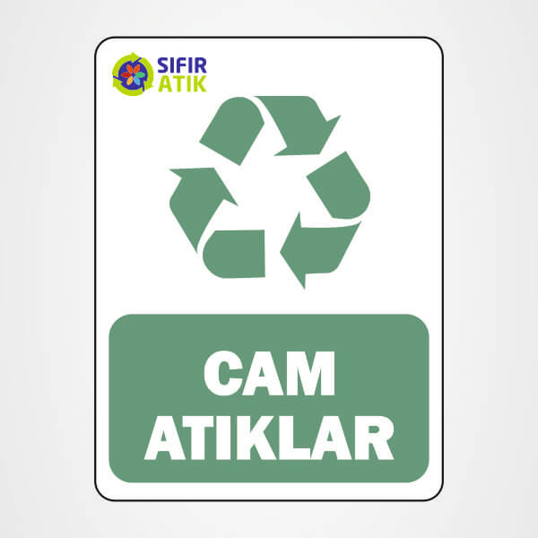Cam Atık Etiketi görsel