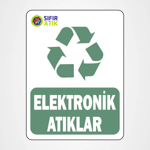 Elektronik Atık Etiketi