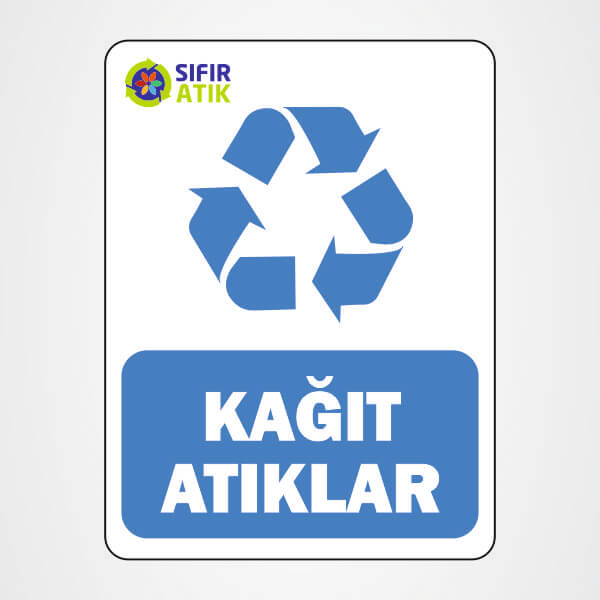 Kağıt Atık Etiketi