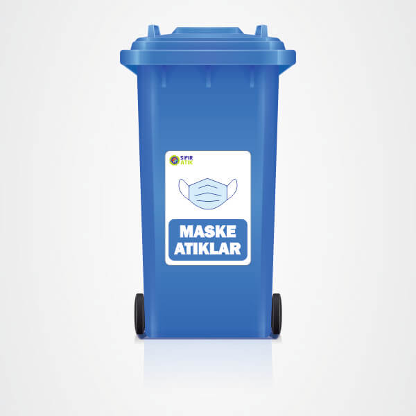 Maske Atık Etiketi görsel
