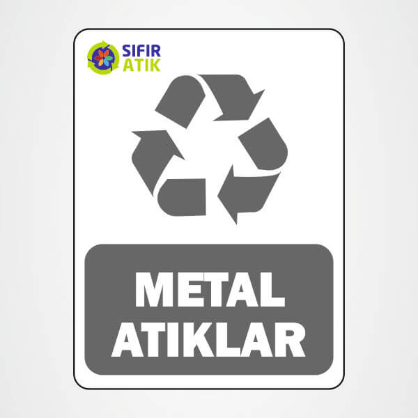 Metal Atık Etiketi görsel