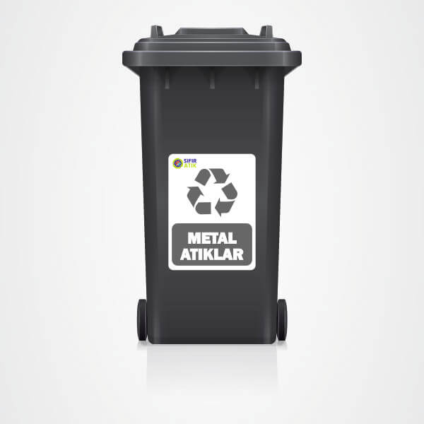 Metal Atık Etiketi görsel