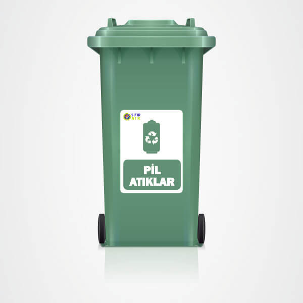 Pil Atık Etiketi