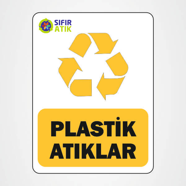 Plastik Atık Etiketi görsel