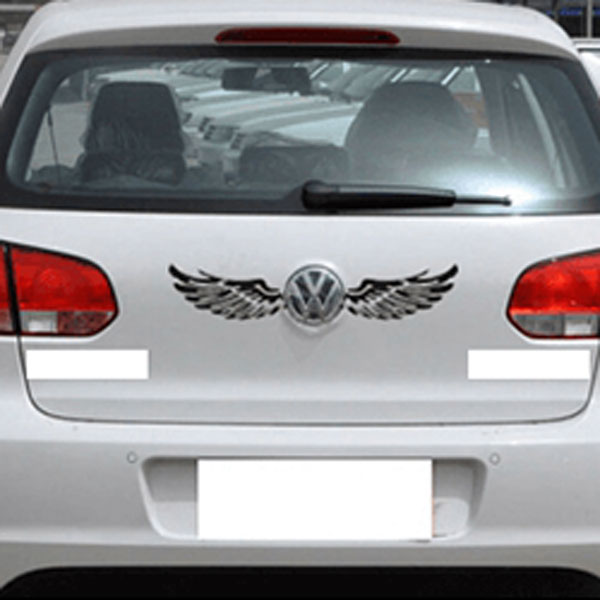 Melek Kanatları Araç Sticker görsel