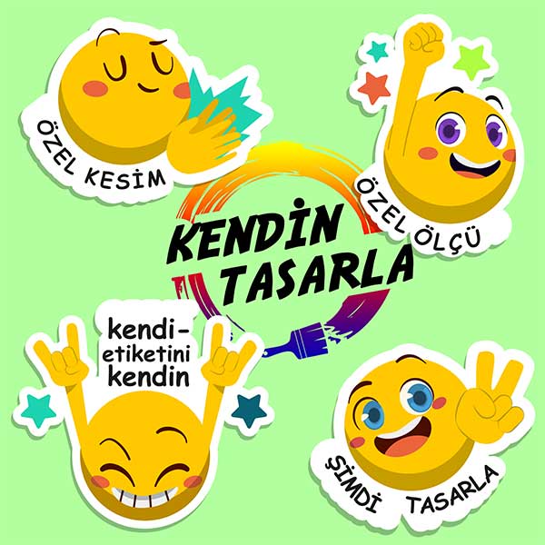 Özel Ölçü Sticker