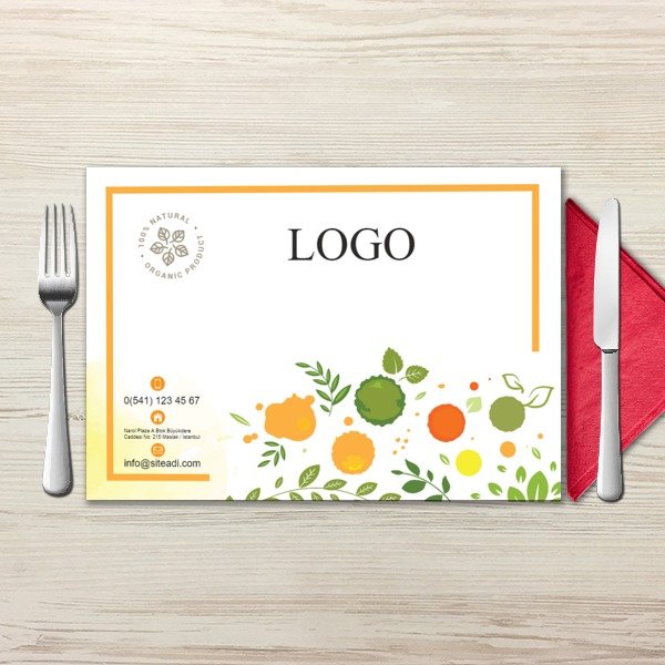 %100 Organik online tasarla