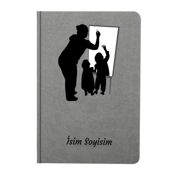 2026 Tarihli Ajanda Gri 17X24 Cm Kendin Tasarla | 16013 online tasarla