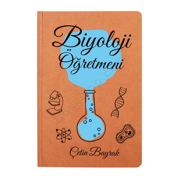 2026 Tarihli Biyoloji Öğretmeni Tasarımlı 17X24Cm Ajanda online tasarla
