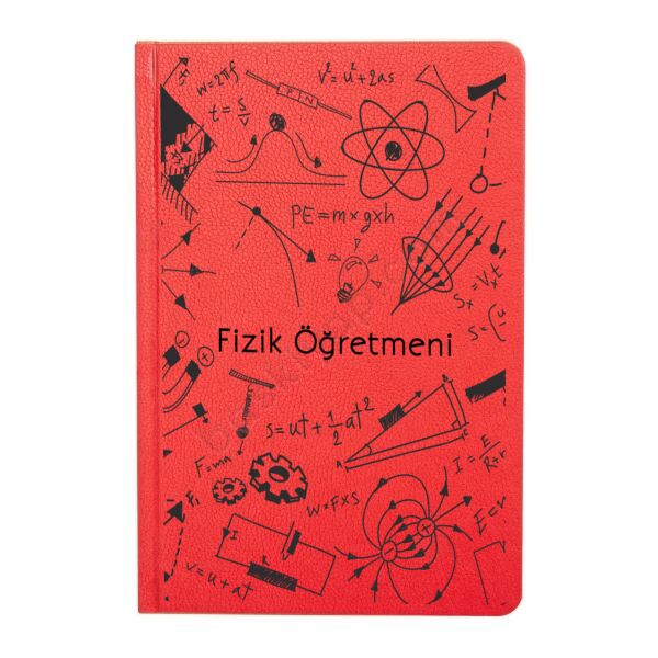 2026 Tarihli Fizik Öğretmeni Tasarımlı 17X24Cm Ajanda online tasarla