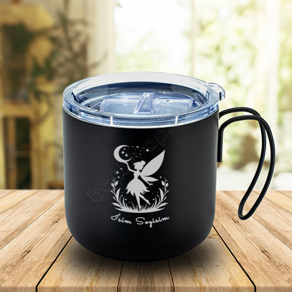 Peri Kızı Tasarımlı Termos Bardak online tasarla