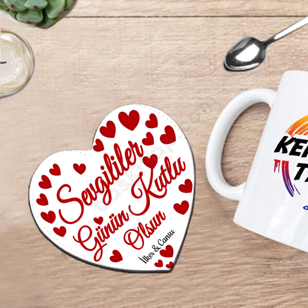 Kalpli Sevgililer Günü Tasarımı online tasarla