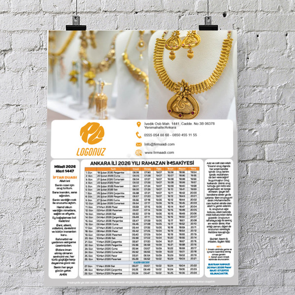 2026 İmsakiye Model-3 online tasarla