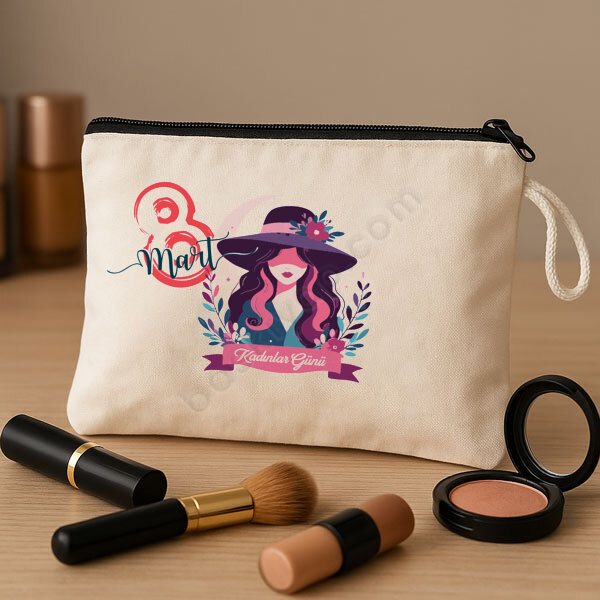 Kadınlar Günü  Makyaj Çanta online tasarla