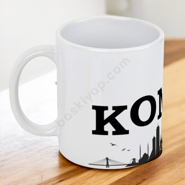 Konya Şehir Baskılı Kupa online tasarla