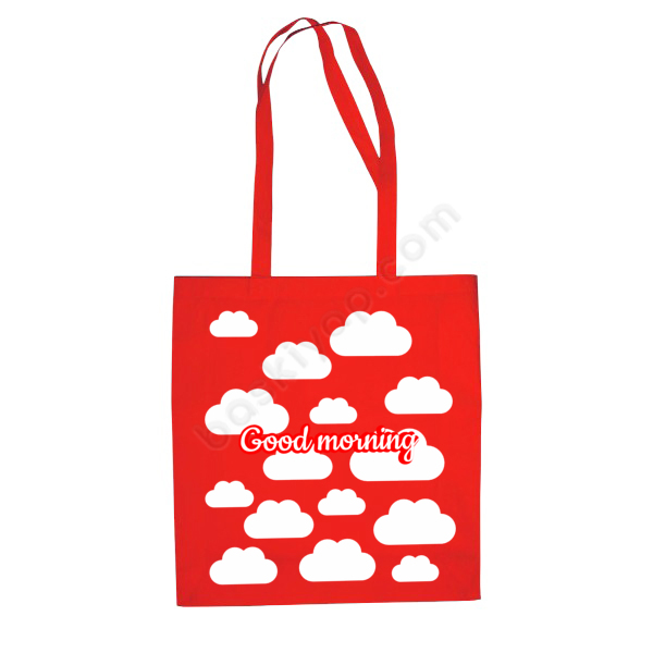 Bulut Tasarımlı Bez Çanta online tasarla