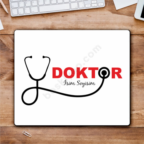 14 Mart Tıp Bayramına Özel Mouse Pad online tasarla