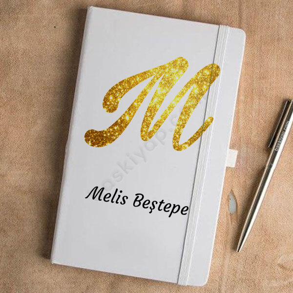 Tarihsiz Beyaz Ajanda / Defter 13X21Cm