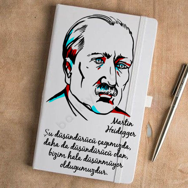 Martin Heidegger Tasarımlı Ajanda online tasarla